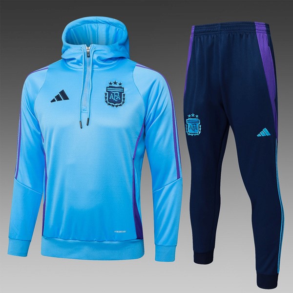 Sudadera Con Capucha Argentina 2024-2025 Azul 3